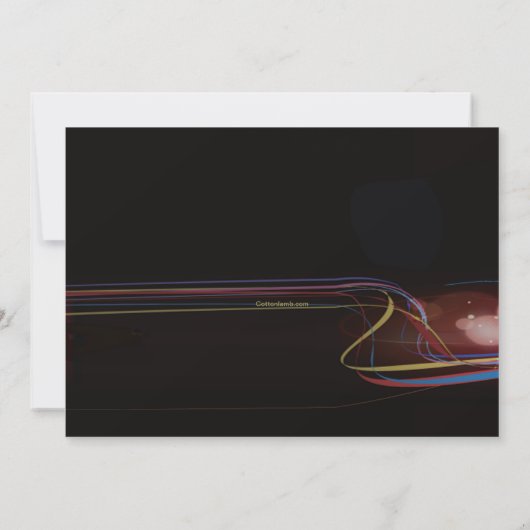 Valentijnsdag Dance Uitnodiging (Achterkant)