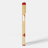 Valentijnsdag, Dansende Lady Red Hearts Case-Mate iPhone Case (Achterkant / Rechts)