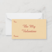  Valentijnsdag, Dansende Lady Red Hearts Notitiekaartje (Achterkant)