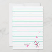 Valentijnsdag Dansfeest Uitnodiging (Achterkant)