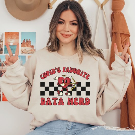 Valentijnsdag Data Nerd, Cupids Data Scientist T-shirt