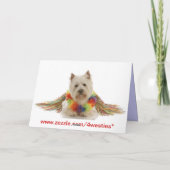 Valentijnsdag - de Gelukkige Dag van de Liefde - Feestdagen Kaart (Achterkant)