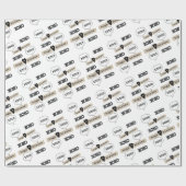 Valentijnsdag die papier verpakt Xoxo-harten (Vlak)