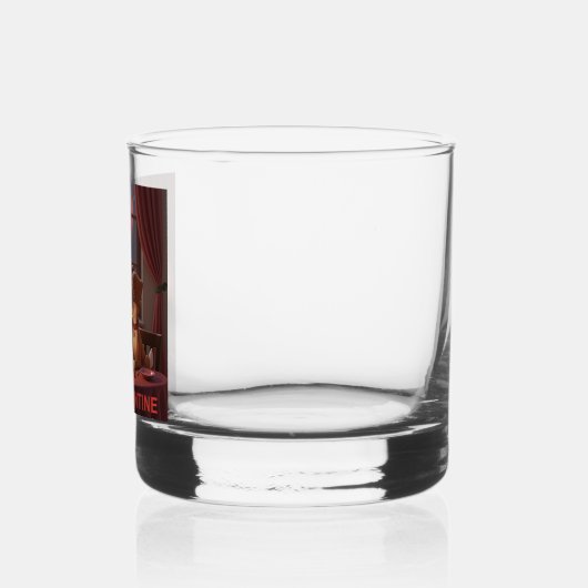Valentijnsdag Diner 4 2 Drinkware Set Whisky Glas (Links)