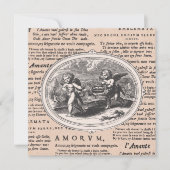 Valentijnsdag Dinner Dance  Cupids Kaart (Voorkant)