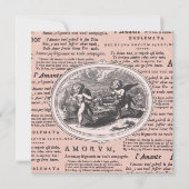 Valentijnsdag Dinner Dance Cupids Kaart (Voorkant)