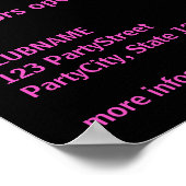 Valentijnsdag Disco Ball - Poster afdrukken (Hoek)