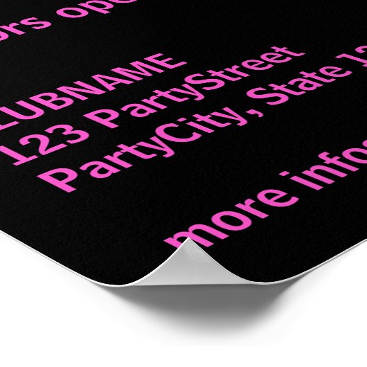 Valentijnsdag Disco Ball - Poster afdrukken (Hoek)