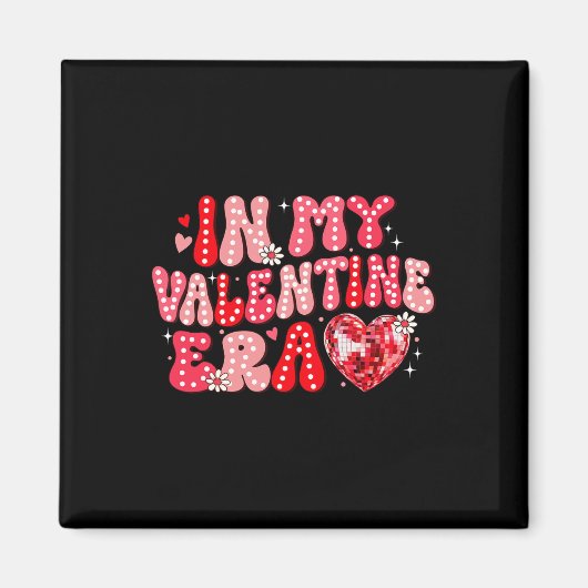 Valentijnsdag disco hart tijdperk in mijn Valentij Magneet (Voorkant)