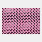 Valentijnsdag Ditsy Bee Geometrische Confetti Inpakpapier Vel (Voorkant 3)