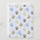 Valentijnsdag DOG DAD Funny Custom Pet Photo Feestdagenkaart (Achterkant)