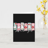 Valentijnsdag Domme Gans Liefdes Seizoen Gewoon Ee Kaart (Gele Bloem)