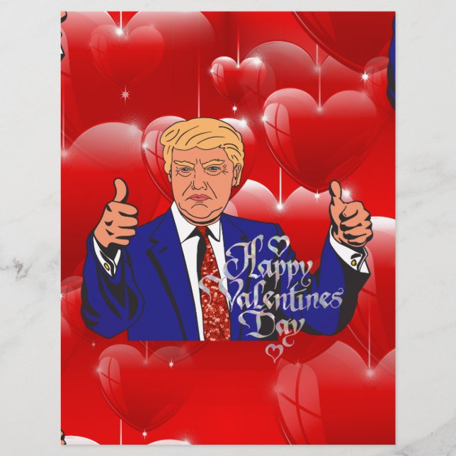 Valentijnsdag donald trump (Voorkant)