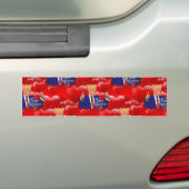 Valentijnsdag donald trump bumpersticker (Op auto)