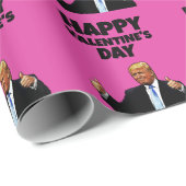 VALENTIJNSDAG DONALD TRUMP CADEAUPAPIER (Rol Hoek)