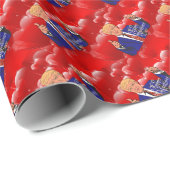 Valentijnsdag donald trump cadeaupapier (Rol Hoek)