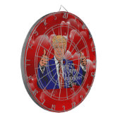 Valentijnsdag donald trump dartbord (Voorkant Links)
