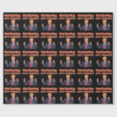 VALENTIJNSDAG DONALD TRUMP HOUDT VAN U CADEAUPAPIER (Vlak)