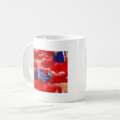 Valentijnsdag donald trump koffiemok (Voorkant links)