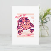 Valentijnsdag donut grappig koppel liefdesspel save the date (Staand voorkant)