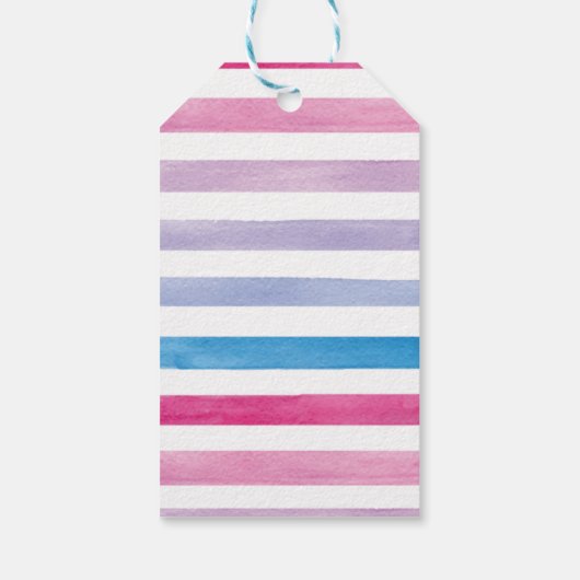 Valentijnsdag Donut Hole Appreciation Gift Label Cadeaulabel (Achterkant)