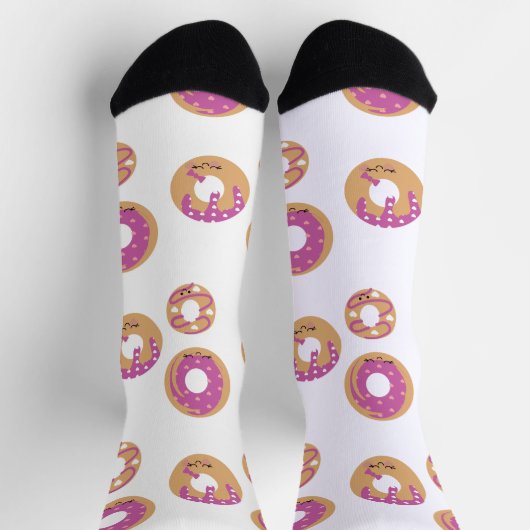 Valentijnsdag Donuts Snack Sokken (Top)