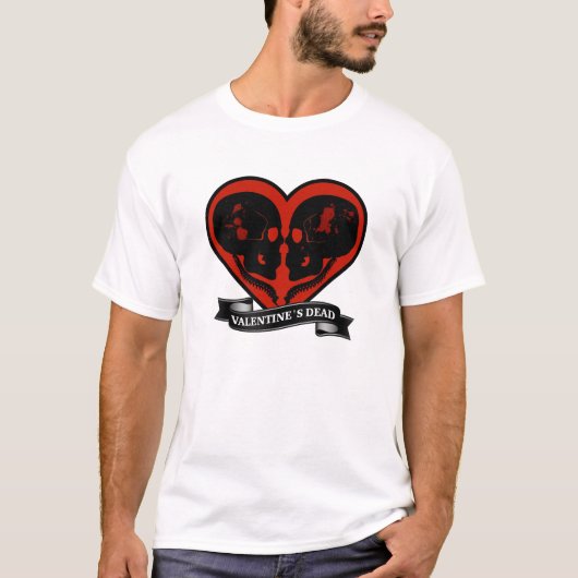 Valentijnsdag (DOOD) T-shirt (Voorkant)