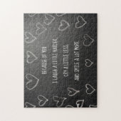 Valentijnsdag door jouw bord legpuzzel (Verticaal)