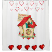 Valentijnsdag douchegordijn (Voorkant)
