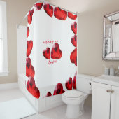 Valentijnsdag Douchegordijn - Crazy in Love (In situ)