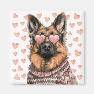 Valentijnsdag Duitse herder Magneet