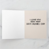 VALENTIJNSDAG ECHTGENOOT IK HOU VAN JE GROTE KAART (Binnen)