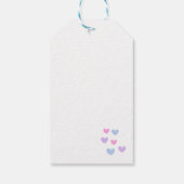 Valentijnsdag Edelsteen Vriend Cadeautag Cadeaulabel (Achterkant)