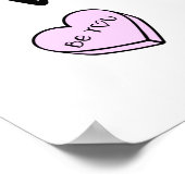 Valentijnsdag eerste klas leraar Sweethearts Poster (Hoek)