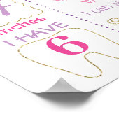 Valentijnsdag Eerste verjaardagskarakter Poster (Hoek)