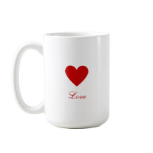 Valentijnsdag Elegant Rode Hart Liefde