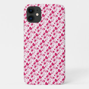 Valentijnsdag elementen patronen Case-Mate iPhone case