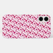 Valentijnsdag elementen patronen Case-Mate iPhone case (Achterkant (horizontaal))