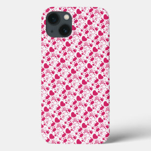 Valentijnsdag elementen patronen Case-Mate iPhone case