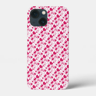 Valentijnsdag elementen patronen Case-Mate iPhone case