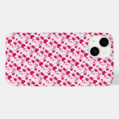 Valentijnsdag elementen patronen Case-Mate iPhone case (Achterkant (horizontaal))