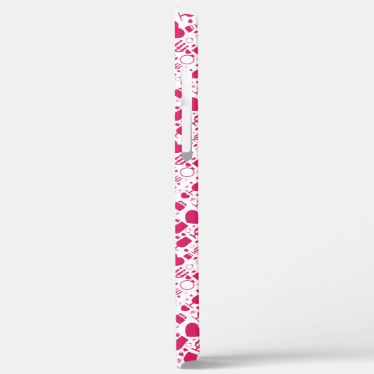 Valentijnsdag elementen patronen Case-Mate iPhone case (Achterkant / Links)