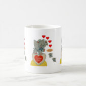 Valentijnsdag Elephant Mokken (Center)