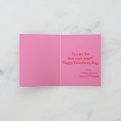 Valentijnsdag Elephants van mama Feestdagen Kaart (Binnen)