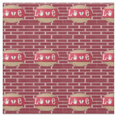 Valentijnsdag Fabric Stof (Close Up)
