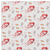 Valentijnsdag Fabric Stof (Close Up)