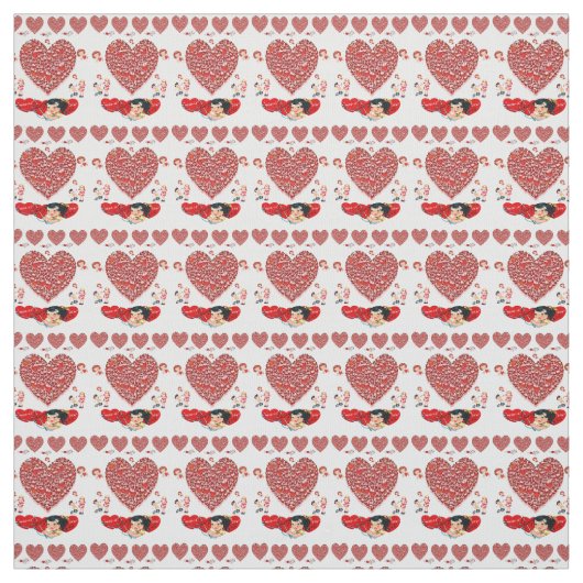 Valentijnsdag Fabric Stof (Swatch)