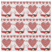 Valentijnsdag Fabric Stof (Close Up)