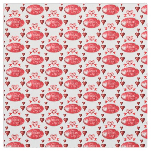 Valentijnsdag Fabric Stof (Swatch)