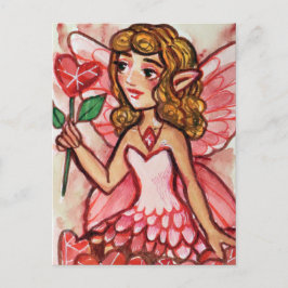 Valentijnsdag Fairy Briefkaart